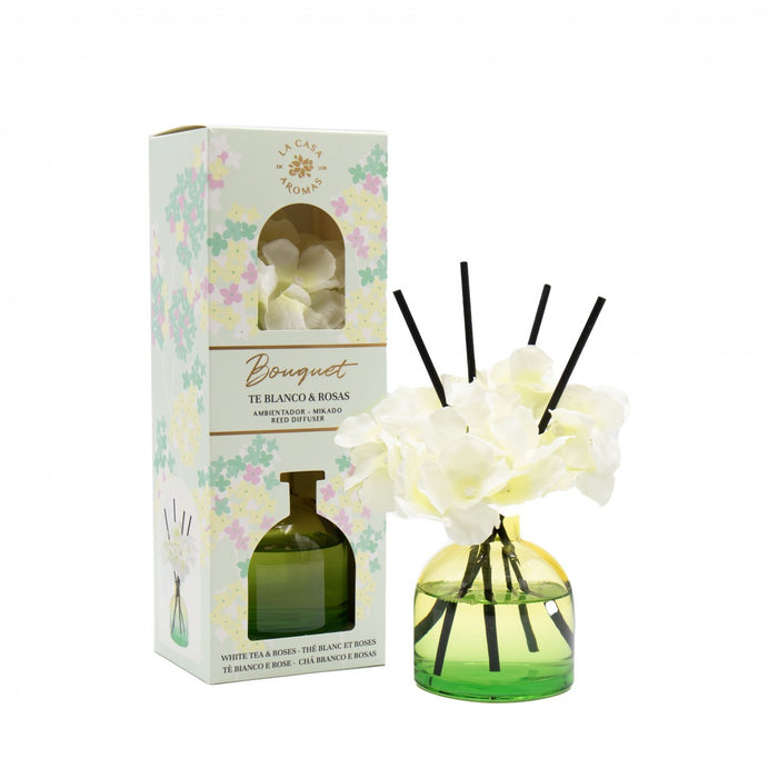 Bouquet de fleurs de thé blanc Mikado 170ml - La Casa de los Aromas - 1