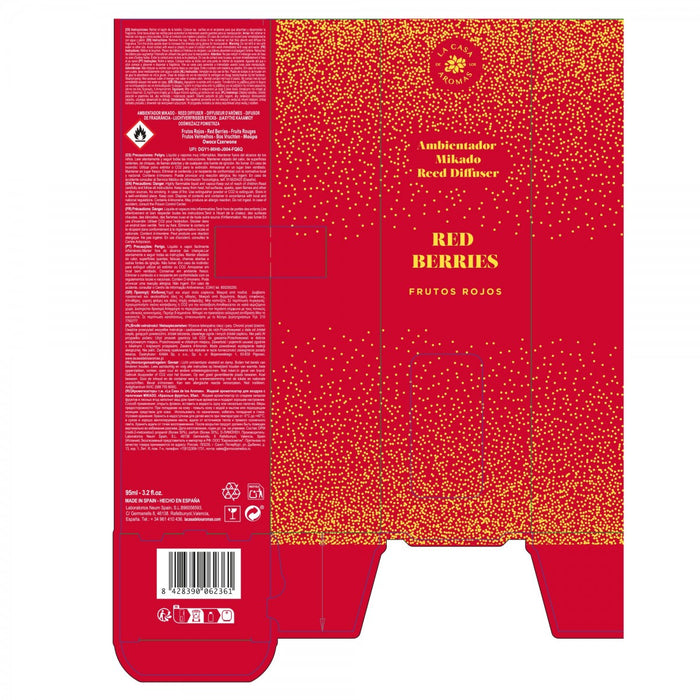 Diffuseur Mikado - Baies Rouges 95ml - La Casa de los Aromas - 2