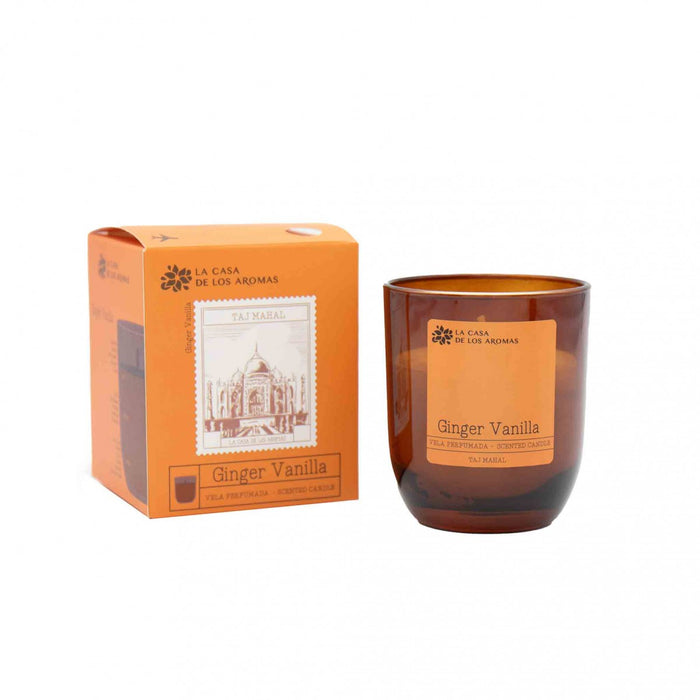 Bougie Voyage Gingembre Vanille 110g - La Casa de los Aromas - 1
