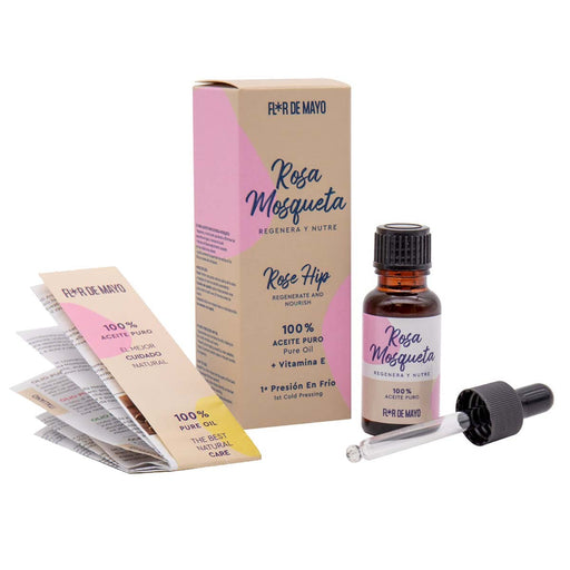Huile pure 100% Rose musquée 20ml - Flor de Mayo - 1
