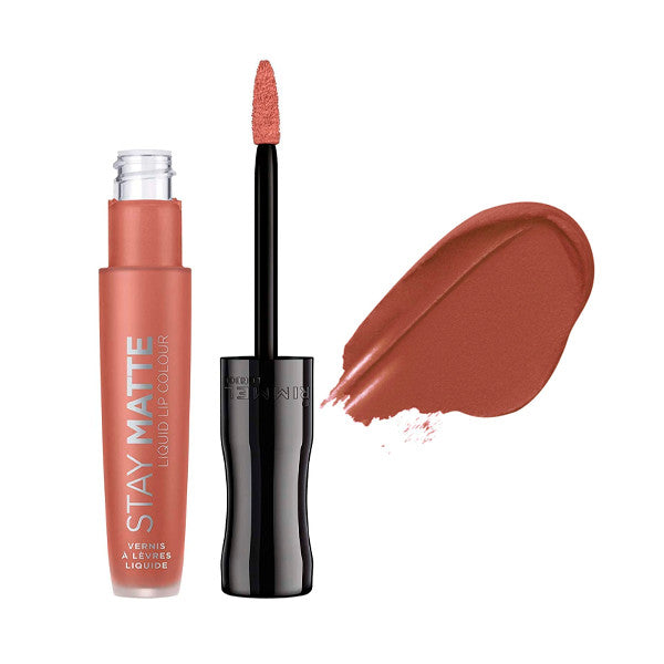 Pack Rouge à Lèvres Liquide Stay Matte + Crayon à Lèvres Lasting Finish - Rimmel London : 720 Moca - 3