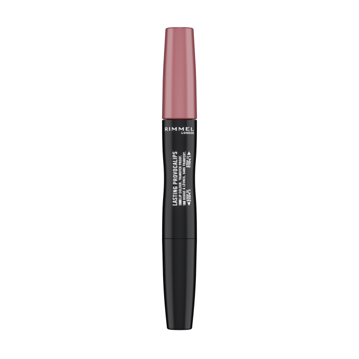 Rouges à lèvres liquides Provocalips longue tenue - Rimmel London : 400 Grin &amp; Bareit - 1