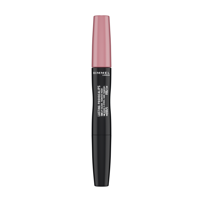 Rouges à lèvres liquides Provocalips longue tenue - Rimmel London : 220 Come Up Roses - 1