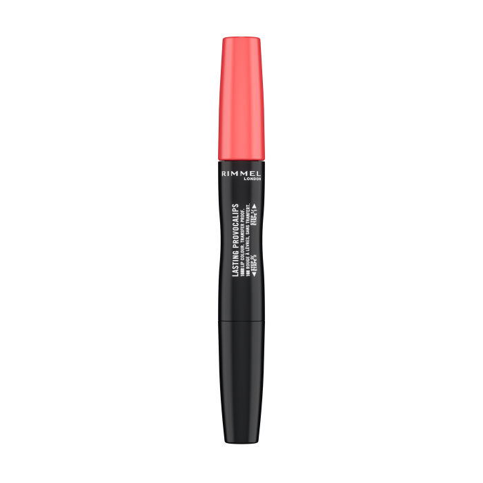 Rouges à lèvres liquides Provocalips longue tenue - Rimmel London : 600 Orange You Coming? - 1