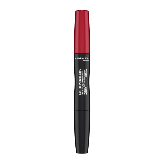 Rouges à lèvres liquides Provocalips longue tenue - Rimmel London : 740 Caught Red Lipped - 1