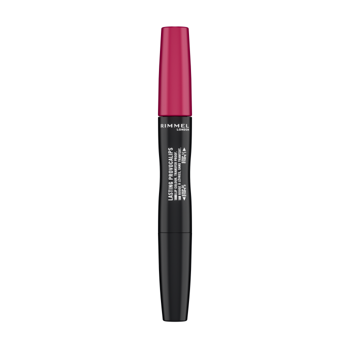 Rouges à lèvres liquides Provocalips longue tenue - Rimmel London : 310 Pouting Pink - 1