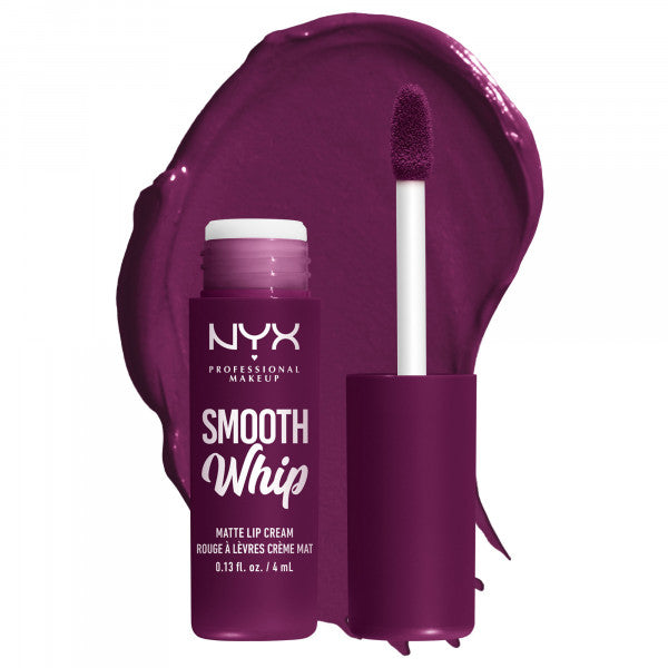 Rouge à lèvres liquide mat crémeux Smooth Whip - Nyx : Berry Bed Sheets - 1