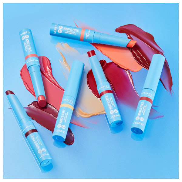Baume à lèvres Kind & Free Hydratant et Nutritif avec Couleur - Rimmel London : 001 - Air Storm - 6