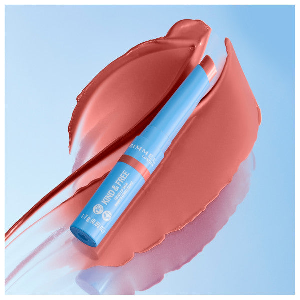 Baume à lèvres Kind & Free Hydratant et Nutritif avec Couleur - Rimmel London : 002 - Apricot Beauty - 5