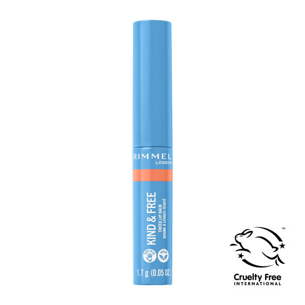 Baume à lèvres Kind & Free Hydratant et Nutritif avec Couleur - Rimmel London : 003 - Tropical Spark - 1
