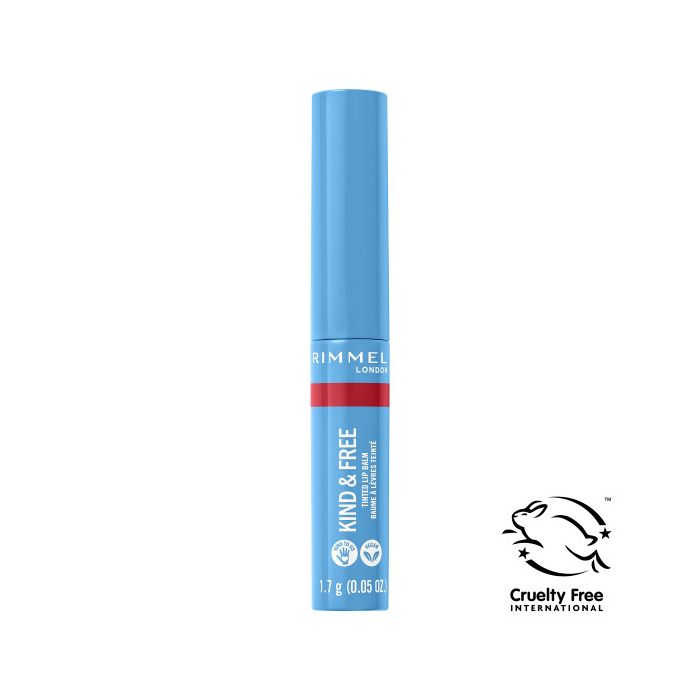 Baume à lèvres Kind & Free Hydratant et Nutritif avec Couleur - Rimmel London : 005 - Turbo Red - 1