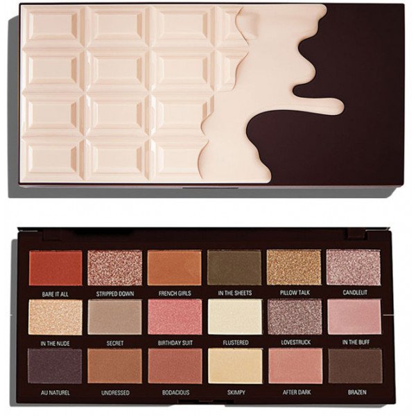 Paleta de Sombras - Nude Chocolate - I Heart Revolution - 1