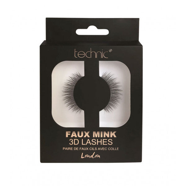 Faux cils 3d en vison - Technic - Technic Cosmetics : London - 1