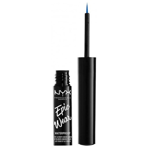 Eyeliner liquide semi-permanent Epic Wear - Maquillage professionnel - Nyx - 2