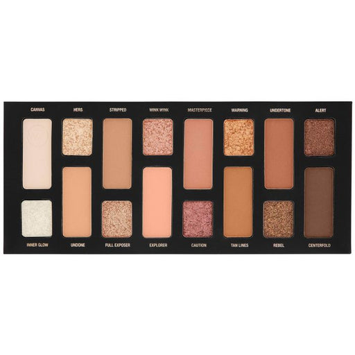 Palette de fards à paupières et de pigments pressés Nudification - W7 - 1