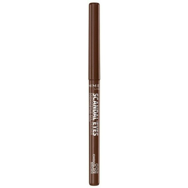 Scandaleyes Exaggerated Eye Definer Eye-liner automatique - Rimmel: 002 Chocolate Brown - 4