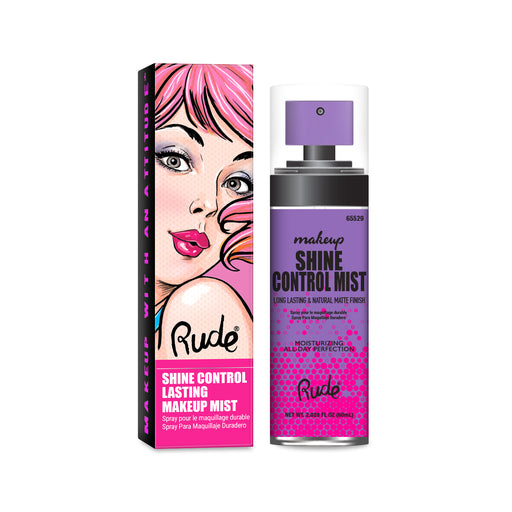 Brume de maquillage longue tenue pour le contrôle de la brillance - 60 ml - Cosmétiques - Rude - 1