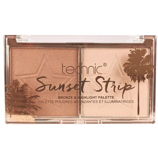 Sunset Trip Paleta Bronceador E Iluminador - 1 ud - Technic Cosmetics - 1