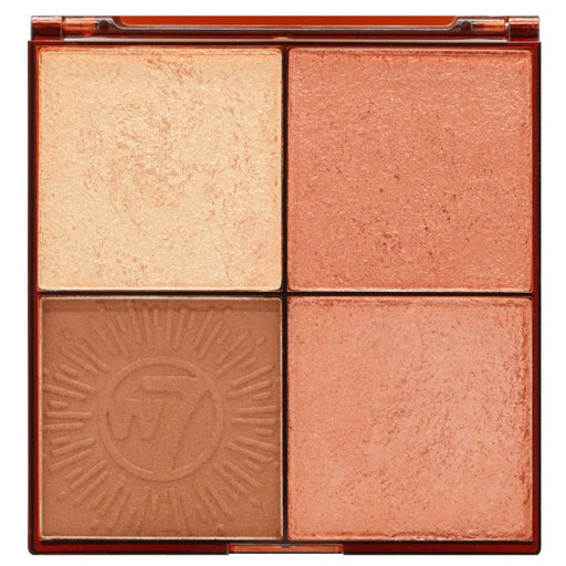 Palette de Rostro Bronze Brilliance Bronze &amp; Glow Palette - W7 : Medium Dark - 1