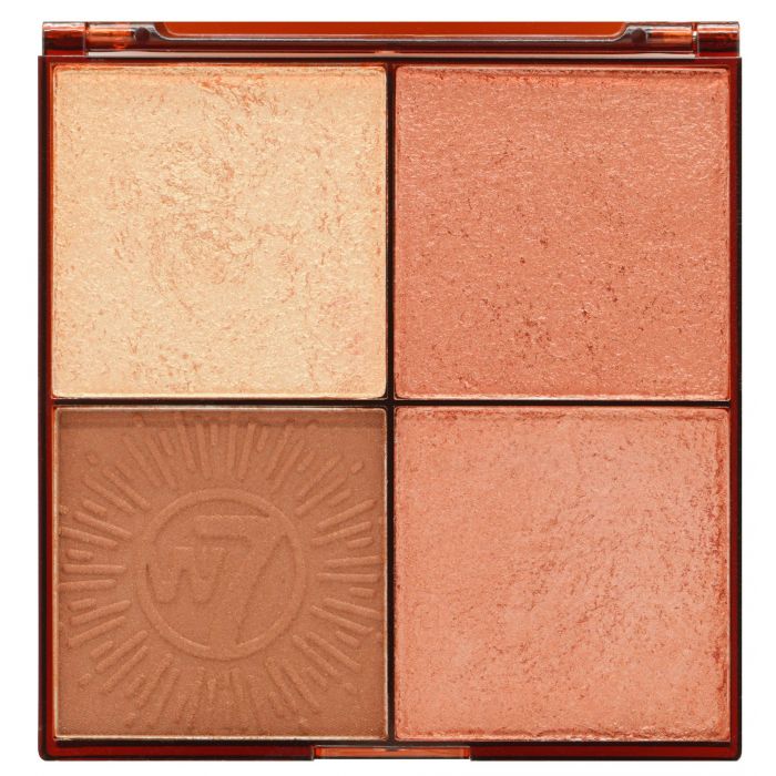 Palette de Rostro Bronze Brilliance Bronze &amp; Glow Palette - W7 : Medium Dark - 1