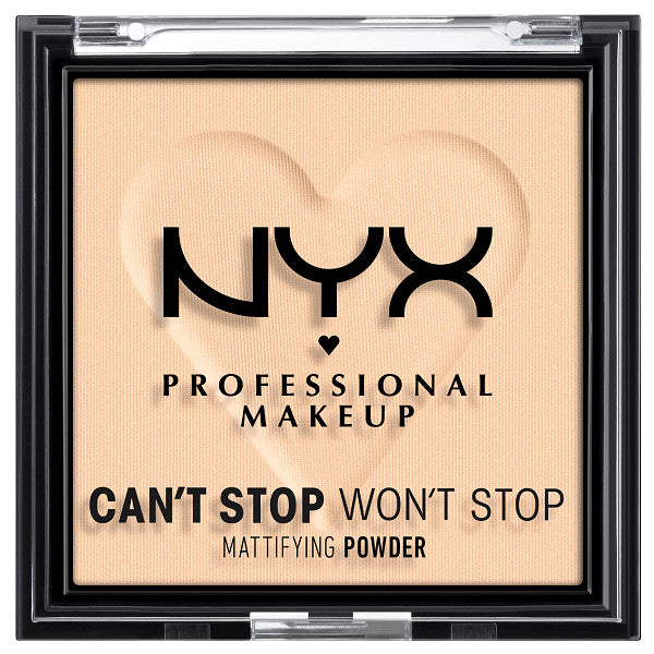 Polvos Matificantes Can&#39;t Stop Won&#39;t Stop - Maquillage professionnel - Nyx : Light - 1