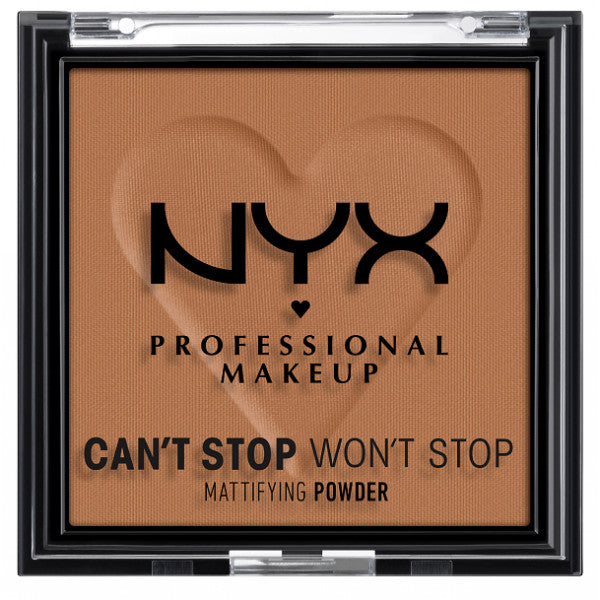 Polvos Matificantes Can&#39;t Stop Won&#39;t Stop - Maquillage professionnel - Nyx : Mocha - 1