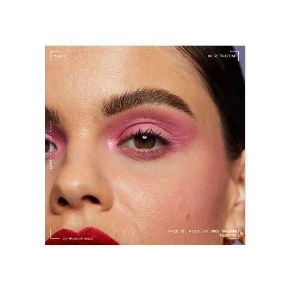 Masque pour sourcils Thick It Stick It - Maquillage professionnel - Nyx : 05 Cool Ash Brown - 2