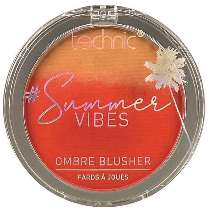 Fard à joues en poudre Summer Vibes - Technic Cosmetics : Good Vibes - 1