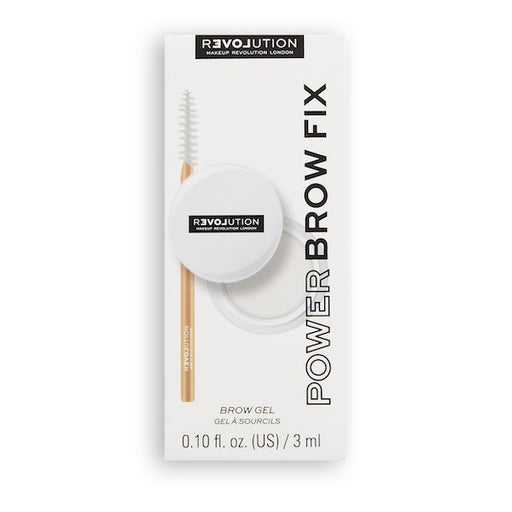 Relove Power Brow Fix Clear Gel Sourcils : Transparent - Revolution Relove - 2