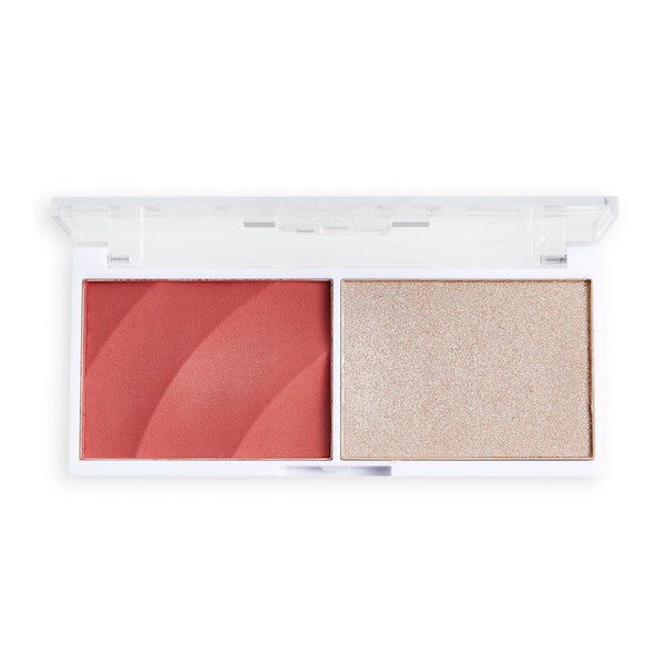 Relove Duo Colorete Et Illuminateur Color Play Blushed - Revolution Relove : Cute - 3