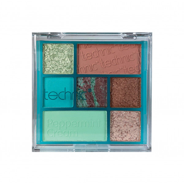 Palette de pigments pressés - Technic Cosmetics : PEPPERMINT CREAM - 1