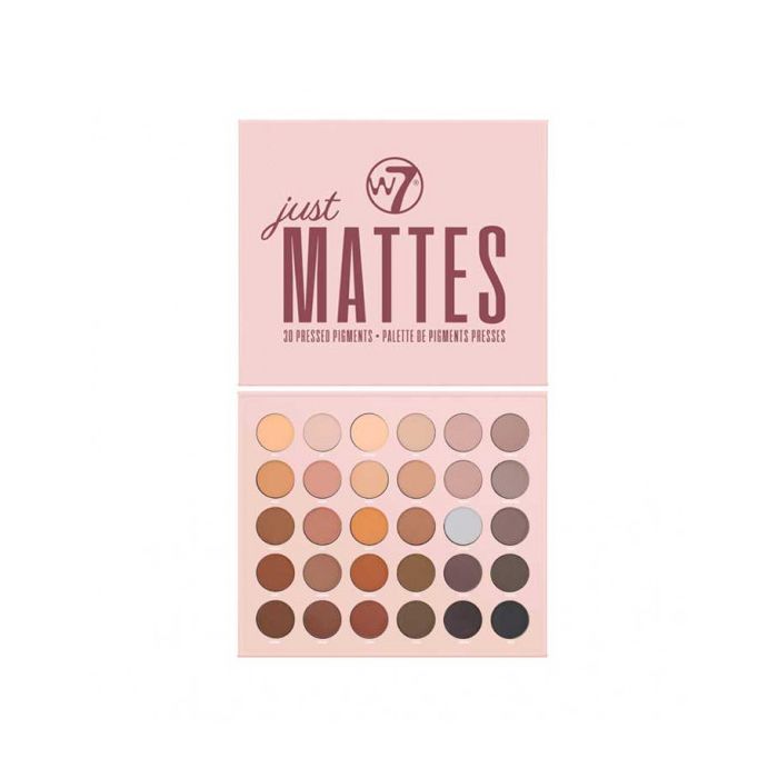 Palette de pigments pressés Just Mattes - W7 - 1