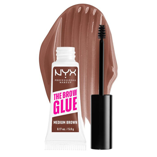 Colle à sourcils the Brow Glue - Nyx : Medium Brown - 1