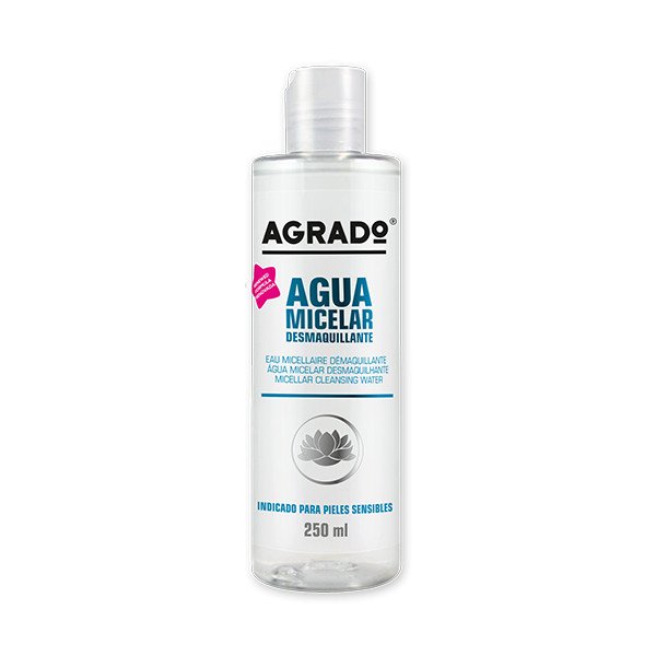Eau micellaire démaquillante - Agrado : 250 ml - 1