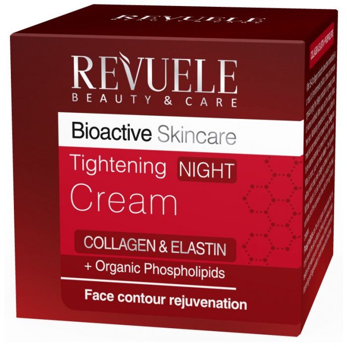 Crème de Nuit Bio Active Collagène &amp; Elastine - Revuele - 1