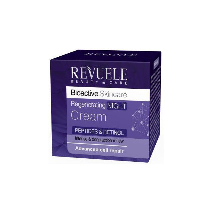 Crème de Nuit Bio Active Rétinol + Peptides - Revuele - 1