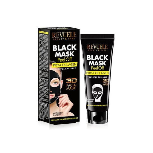 Black Mask Peel off Pro-collagène - Revuele : 80ML - 1