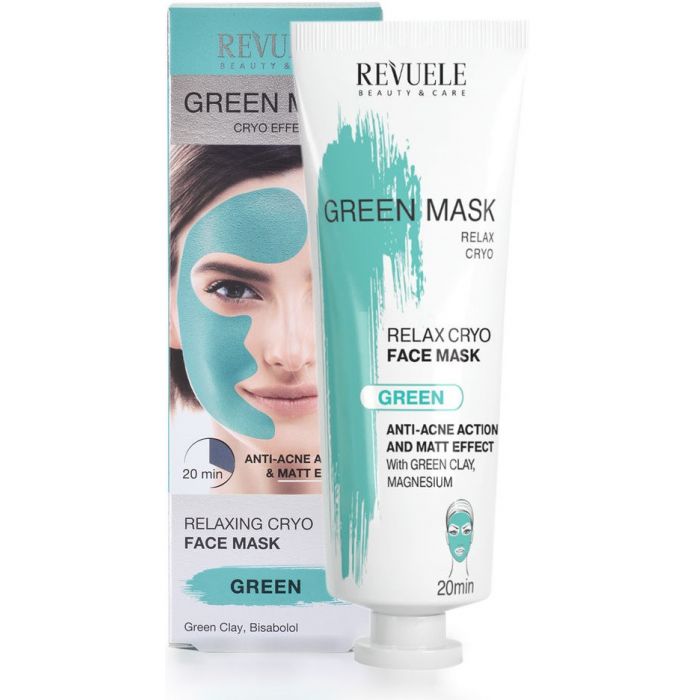 Green Mask Effet Cryo Anti-acné - Revuele - 1