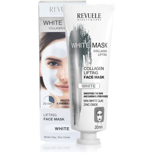 Masque facial au collagène blanc - Revuele - 1