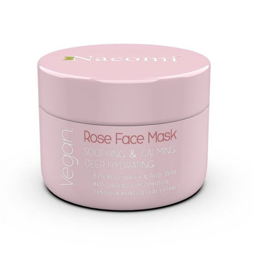 Masque d&#39;hydratation profonde apaisant pour le visage à la rose - Nacomi - 1