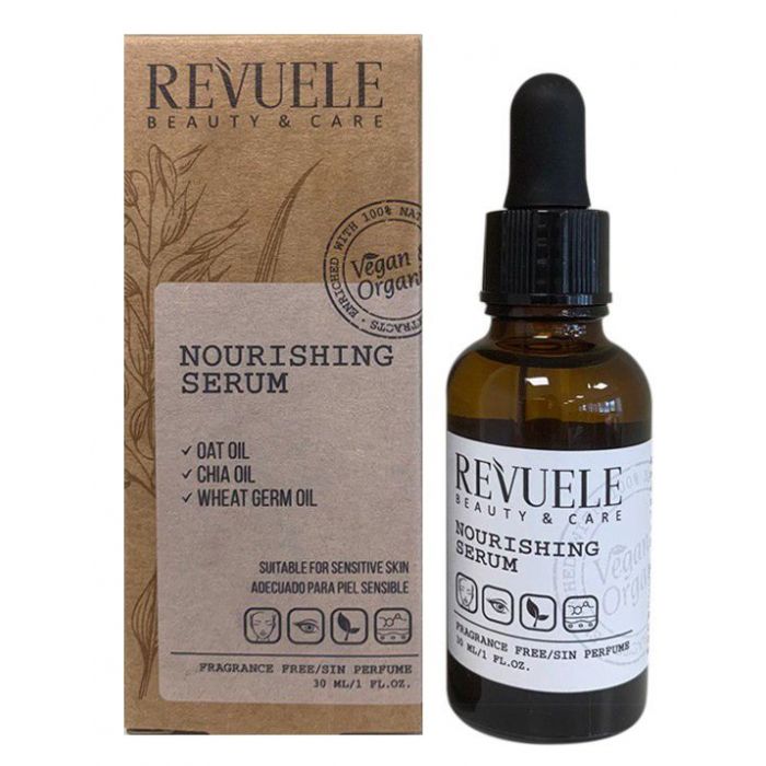 Sérum Nourrissant Vegan &amp; Bio - Revuele - 1