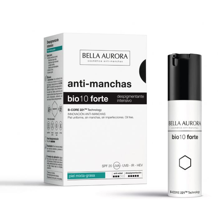 Bio10 Forte Soin Intensif Dépigmentant Peau Mixte à Grasse - Bella Aurora - 1