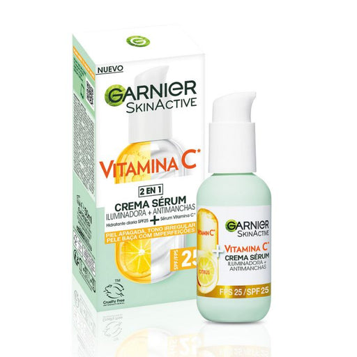 Crème Sérum Illuminatrice Anti-Taches Skin Active Vitamine C : 50 ml - Garnier - 1