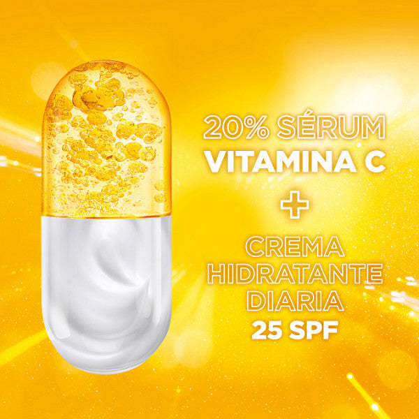 Crème Sérum Illuminatrice Anti-Taches Skin Active Vitamine C : 50 ml - Garnier - 5