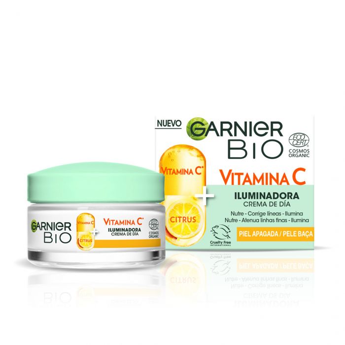Crème Illuminatrice Jour Bio Vitamine C : 50 ml - Garnier - 1