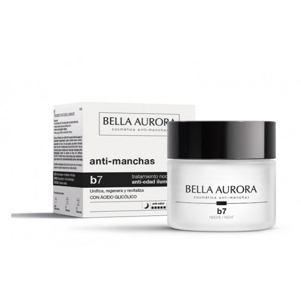Crème anti-taches régénérante nuit B7 : 50 ml - Bella Aurora - 1