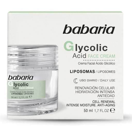 Crème Visage Nuit Acide Glycolique : 50 ml - Babaria - 1
