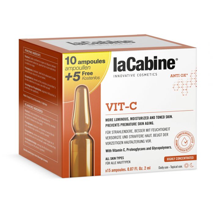 Ampoules Vitamine C : 10 + 5 Unités - La Cabine - 1