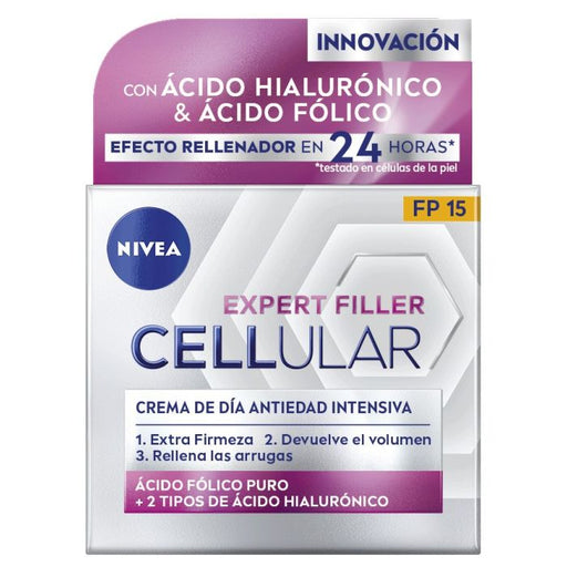 Crème de Jour Expert Fill Hyaluron Cellular - Nivea : FP 15 50ML - 1