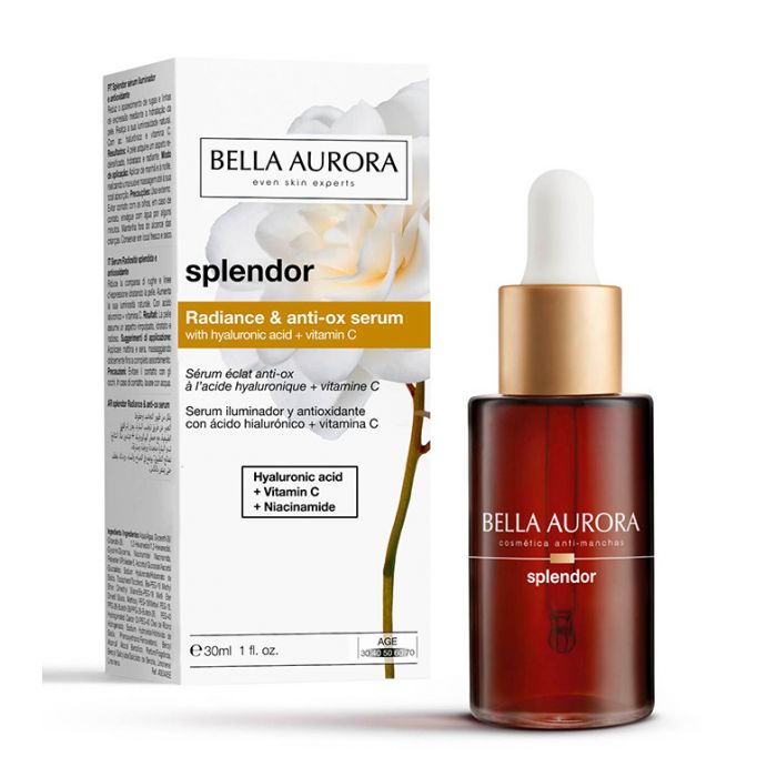 Sérum Antioxydant Brillance : 30 ml - Bella Aurora - 1